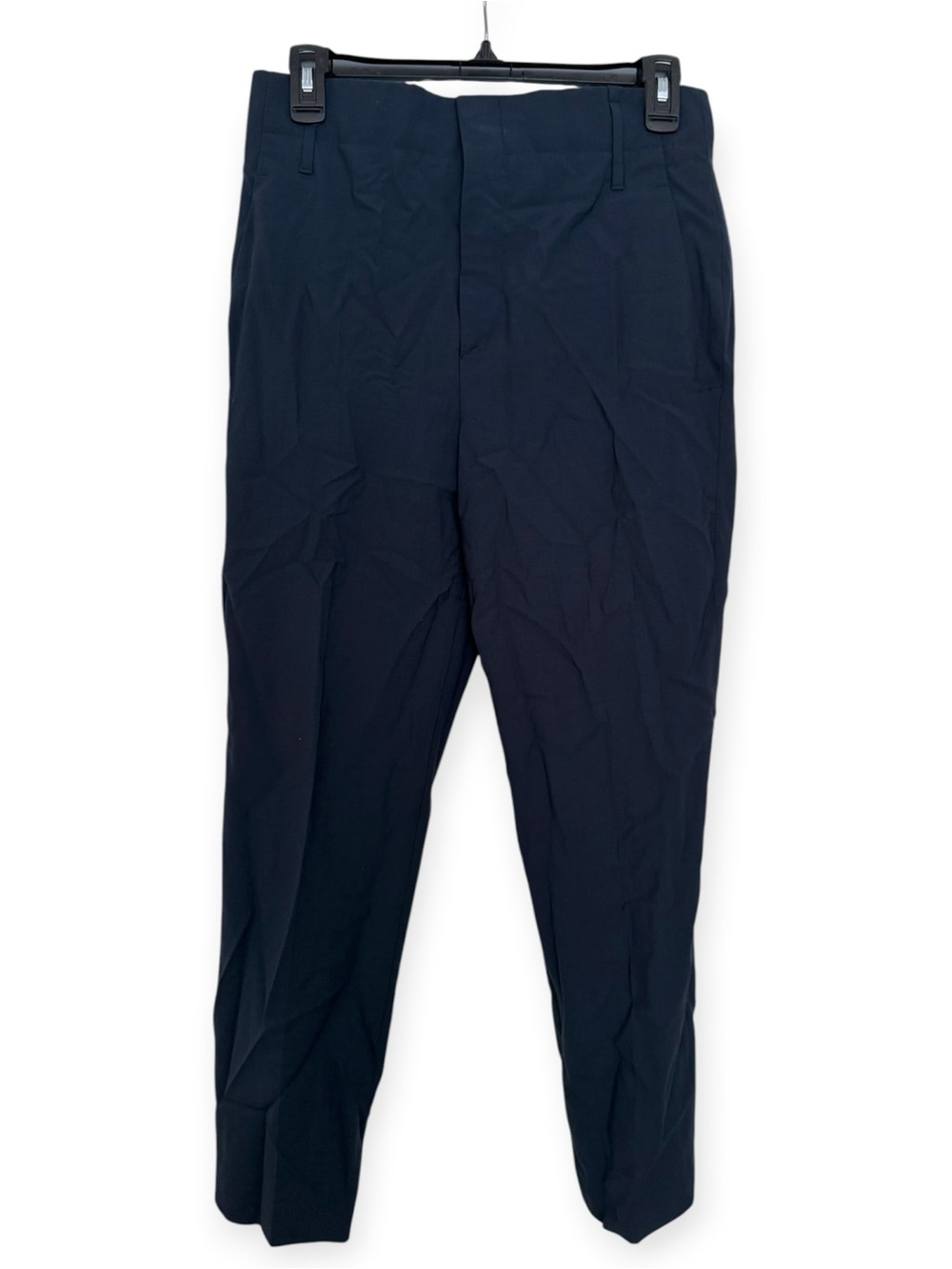 Zara Women’s Dark Blue Dress Pants Office Siren Size XS Pockets Navy Slim